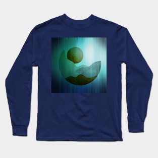 The Earth and Its Moon Long Sleeve T-Shirt